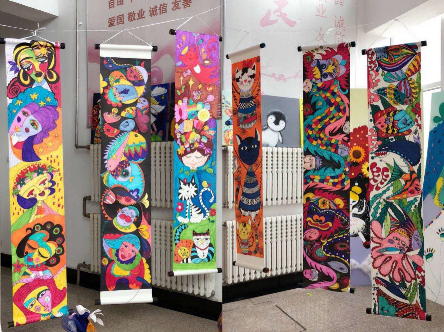 师范学院学前教育专业职业教育周活动之一幼儿园美术手工作品展圆满结束 师范学院学前教育专业职业教育周活动之一幼儿园美术手工作品展圆满结束